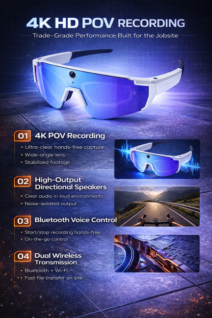 Next View® POV Safety Glasses PREMIUM